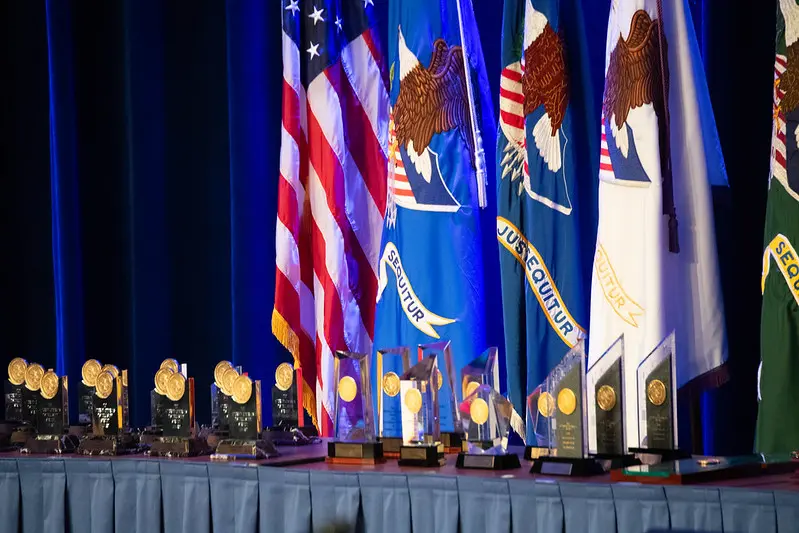 70-71 attorney generals awards flags