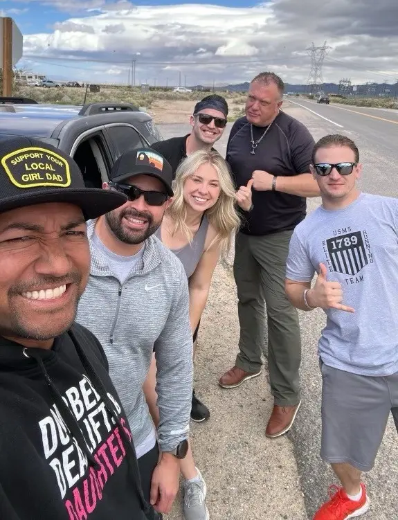 Baker to Vegas Challenge Cup Relay Participants group of five people