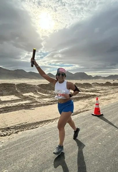 Baker to Vegas Challenge Cup Relay Runner